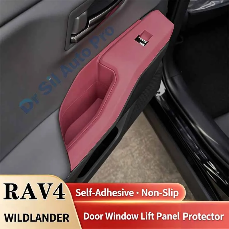 Фото Силиконовые коврики для центральной консоли Toyota RAV4 Wildlander 2026 года, накладки на рычаг КПП и подстаканники, защитные наклейки для внутренней панели №5