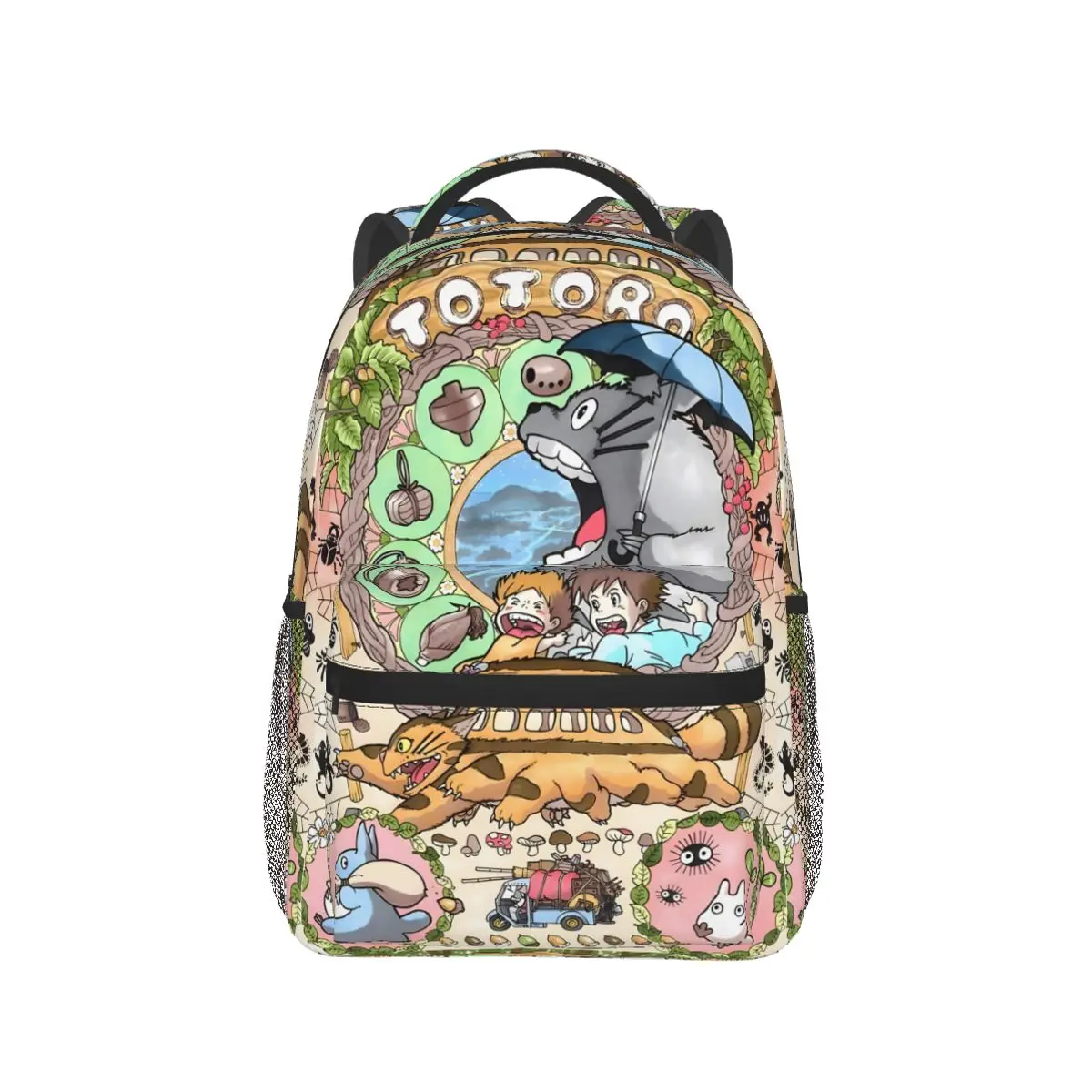 

Back To School Anime Kawaii Cool Backpack School Boy Girl Totoro Travel Backpack