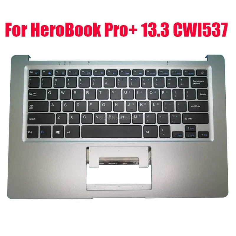 

Laptop Palmrest For Chuwi For HeroBook Pro+ 13.3 CWI537 MB27716023 YMS-0186-A Gray Without Backlit English US Keyboard New