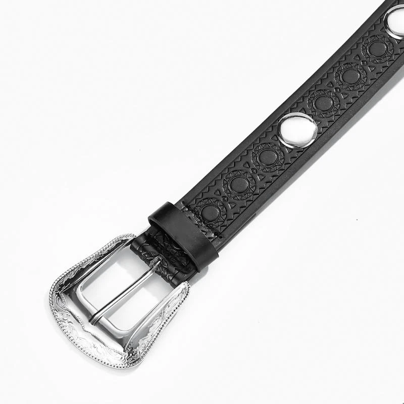 Фото Стильный тисненный фестиваль PU Festival Festival Belt Universe Duprability Tastband, подходящий для различных случаев Y166 №4