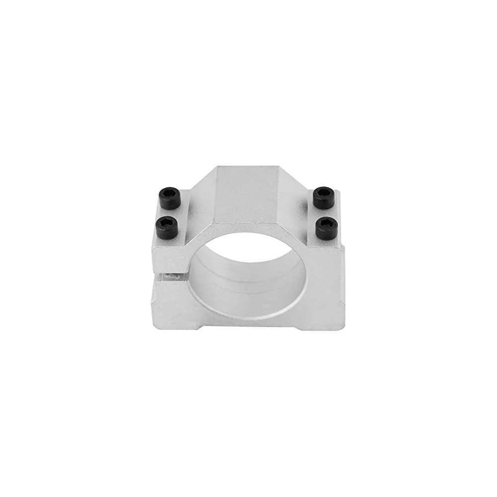 1pc 52 Spindle Motor Bracket Cast Aluminium Spindle Clamp Bracket with 4 Screws for 3D Printing CNC Engraving Millng Machine