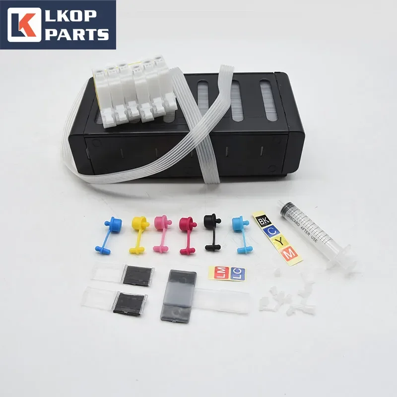 2X 6-цветная система непрерывной подачи чернил класса A для Epson L800 L801 L805 L810 L850 L1800 L1300