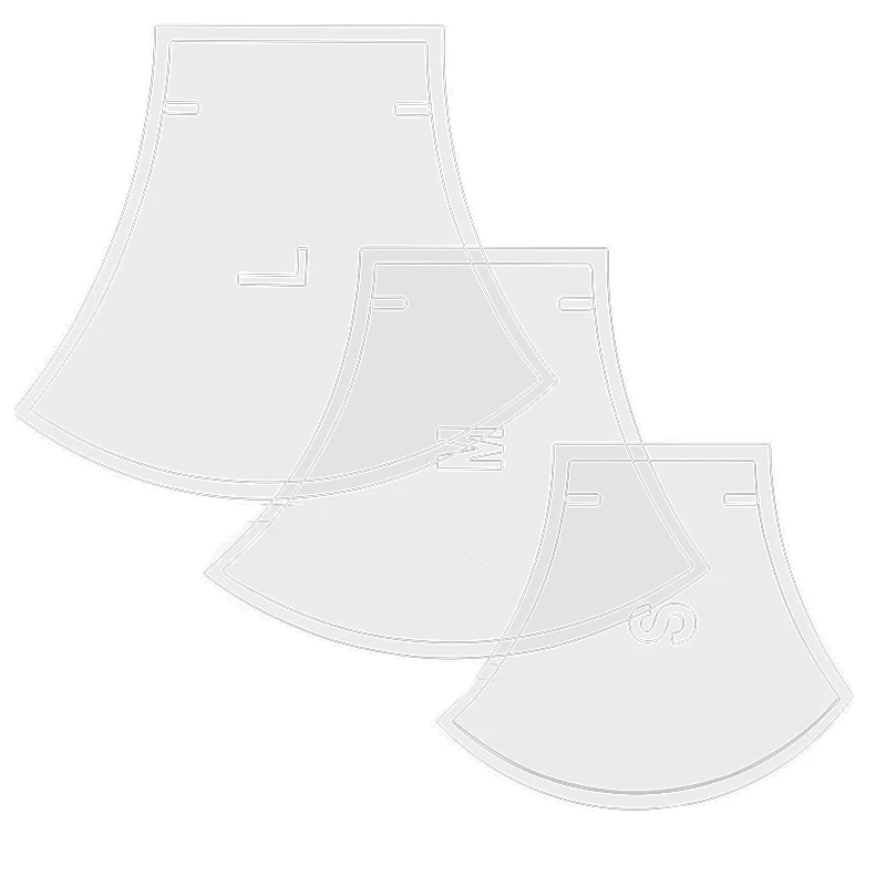 

Шаблон для шитья, 3 размера