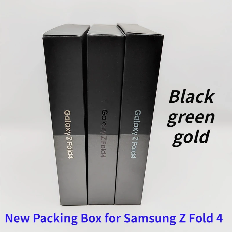 Retail Packing Box for Samsung Galaxy Z Fold 4 5G Z Fold2/3 5G Total New Empty Box for Samsung Z Fold 4  Fold 2 3 5G Phone Box
