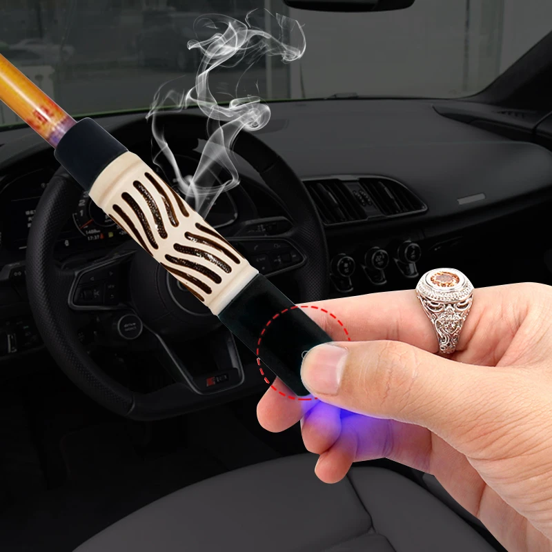 

Чехол с USB-зажигалкой и сигаретой, магнитный Набор для курения, экологичный силиконовый чехол для сигарет, органайзер для пепельницы в автом...