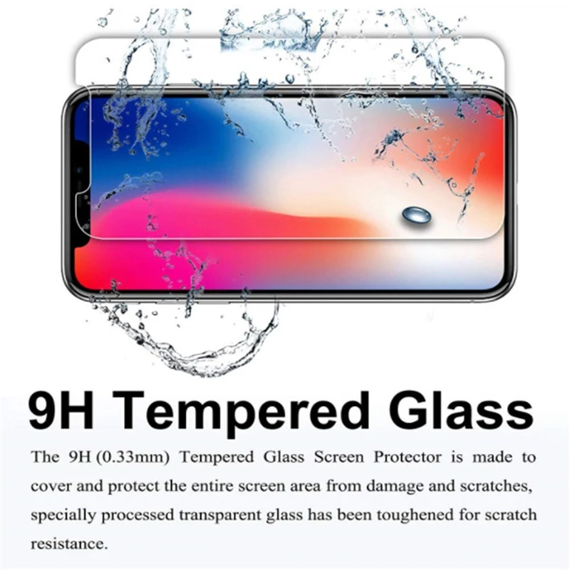 3pcs tempered glass for iphone 13 12 11 pro max 8 7 6 5 plus screen protector on iphone 13 12 11 mini x xr xs max se 2020 glass free global shipping