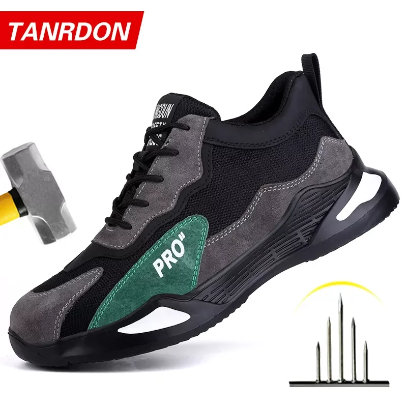 

Sneakers Men Indestructible Steel Toe Work Shoes Safety Boot Men Shoes Anti-puncture Working Shoes For Men Dropshipping