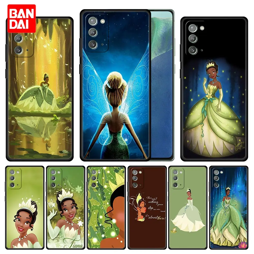 

Disney tiana Princess Phone Case for Samsung Galaxy A51 A52 A03 A13 A31 A32 A50 A70 A71 Note 20 Ultra 5G Funda Bag Capinha Cover