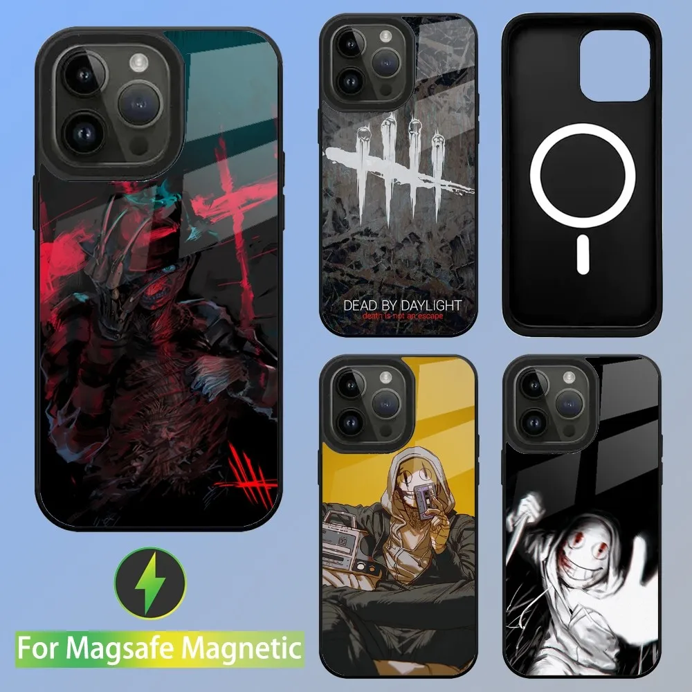 Чехол для телефона Dead By D-Day Game iPhone 15 14 13 12 11 Plus Pro Max Mini Magsafe магнитная Беспроводная