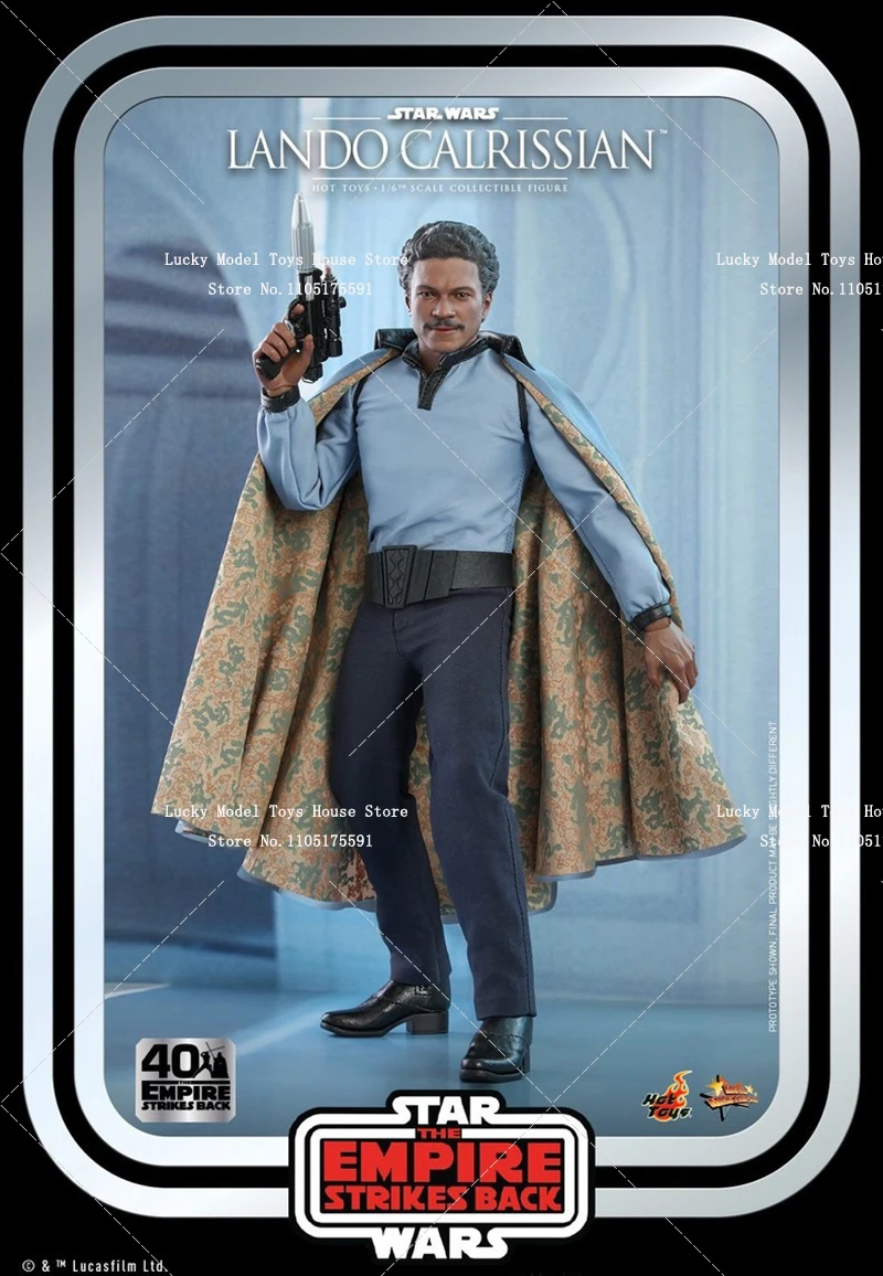 Фото HOTTOYS HT MMS588 1/6 Фигурка Ландо Калриссина в синем длинном халате, Star Wars: Война Звездных войн: Восстание Звездных войн, юбилейная коллекционная фигурка 12 дюймов №3