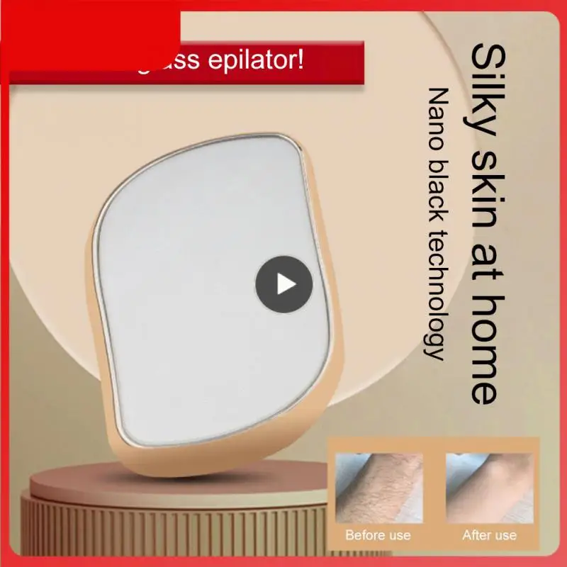 

Glass Epilator Physical Hair Removal Hair Eraser Painless Safe Epilator Easy Cleaning Body Beauty Reusable Glass Hair Remover