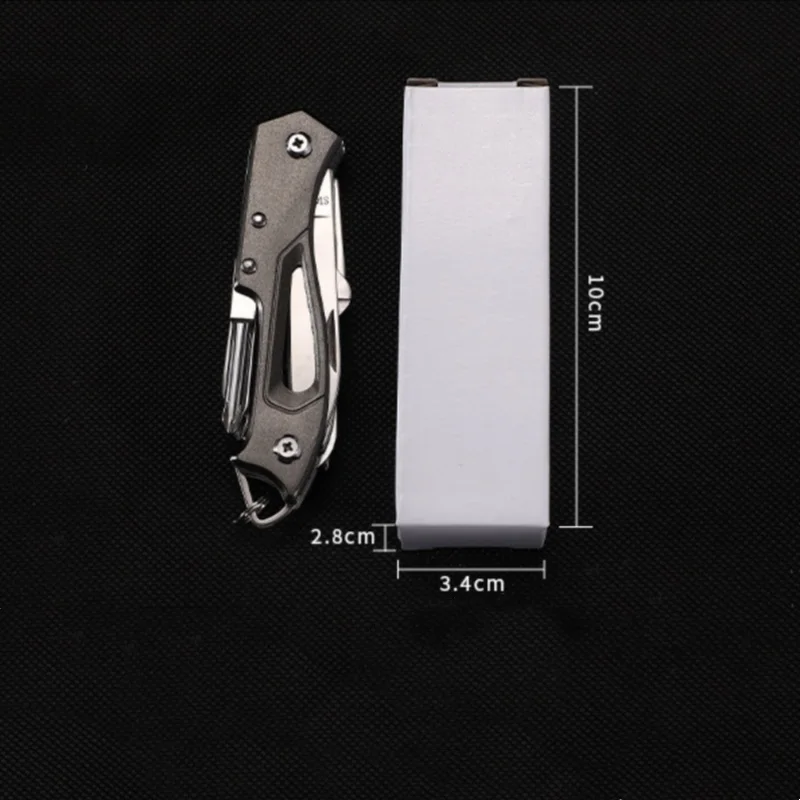 

Многофункциональный Складной Инструмент 18-в-1, Компактный Портативный EDC С Ножницами Для Кемпинга