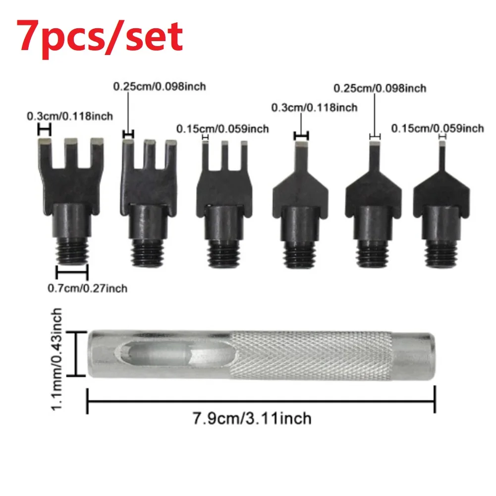 

Hand Operated Tool Punch Tool 7.9cm/3.11\\\\\\\\\\\\\\\" Head Belt Hole Punching Chisel