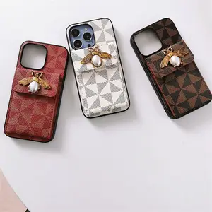 Leather Cases Iphone 13 Pro Max  Leather Case Iphone 14 Pro Max - Luxury  Leather - Aliexpress