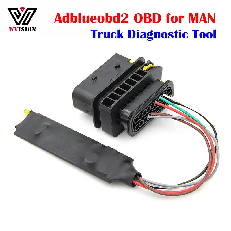 

Adblueobd2 for Man Euro 6 Truck Scanner Adblue OBD2 Emulator Euro6 with Switch Truck Diagnostic Tool Disable System NOX Sensor