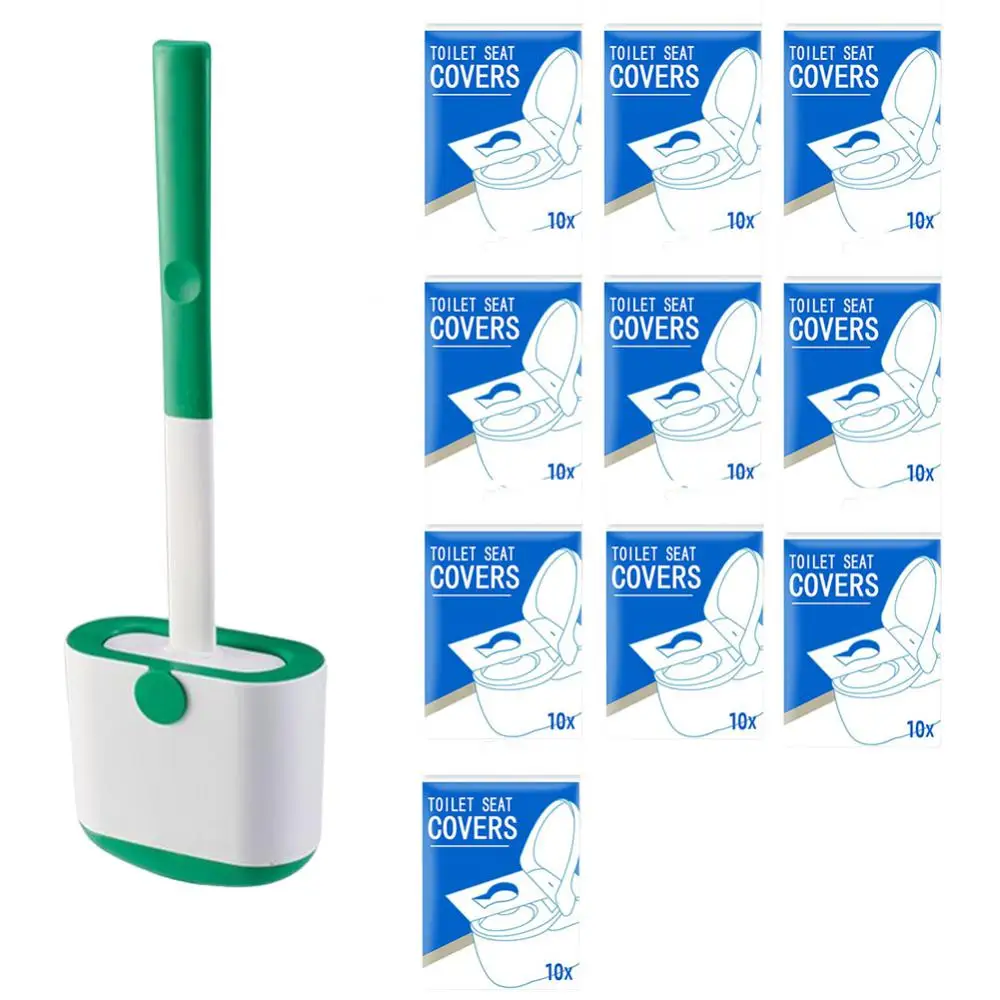 

Одноразовое одноразовое сиденье для унитаза, с гладкой ручкой