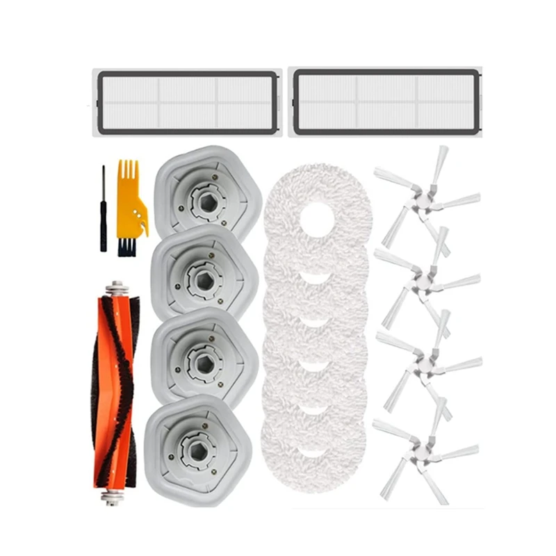 

Accessories Kit For Xiaomi Dreame W10/W10 Pro Robot Vacuum Cleaner Washable Mop Cloth Main Side Brush HEPA Filter