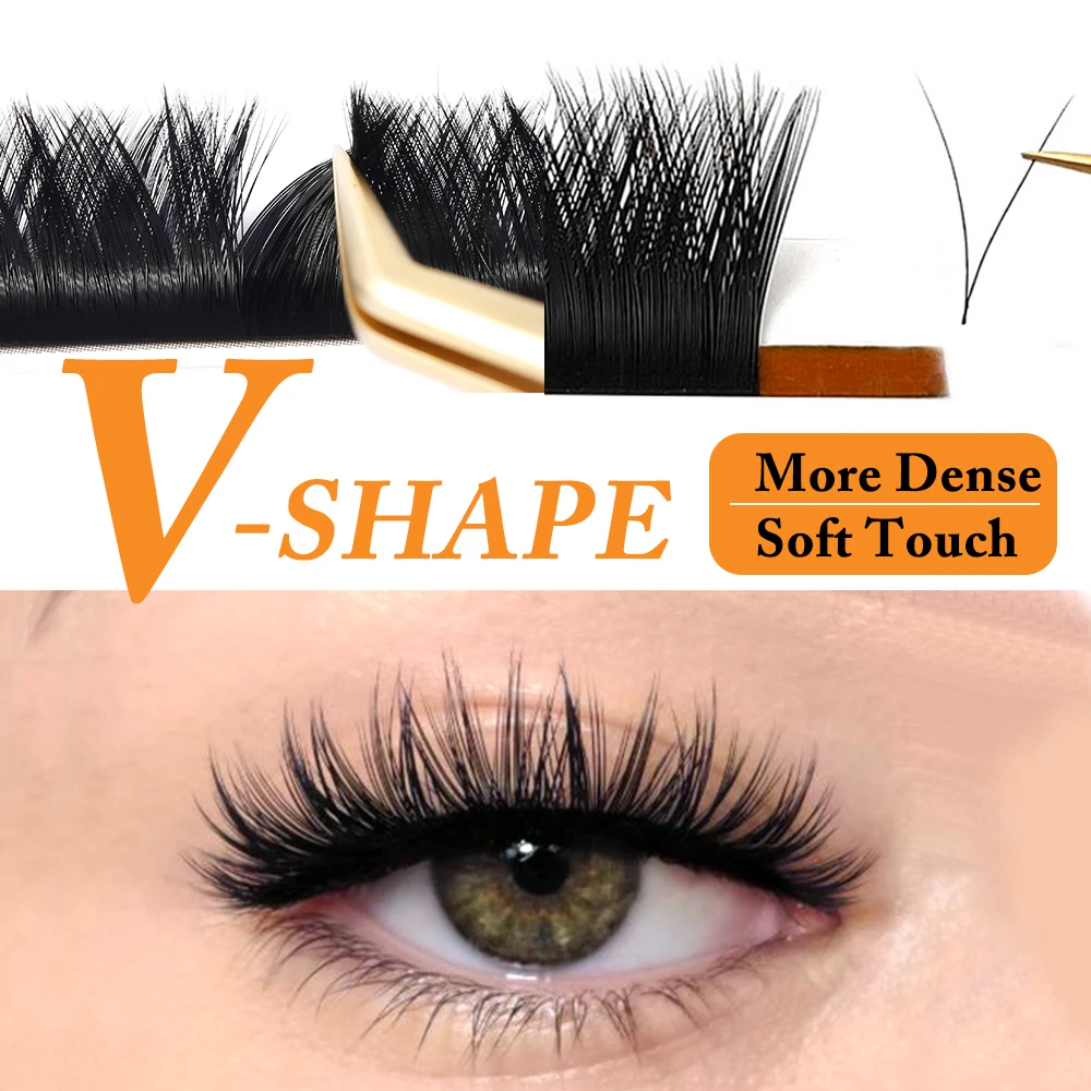 

Yelix V Lash B Curl Mix 8-15 Eye Lashes Auto-fan Ventilateur Eyelash Extension Supplies Kit Professional Private Label Lashes