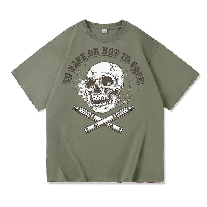 

Женская хлопковая Футболка с принтом черепа, свободная Мягкая футболка с круглым вырезом, с нейтральным открытым плечом и коротким рукавом,...