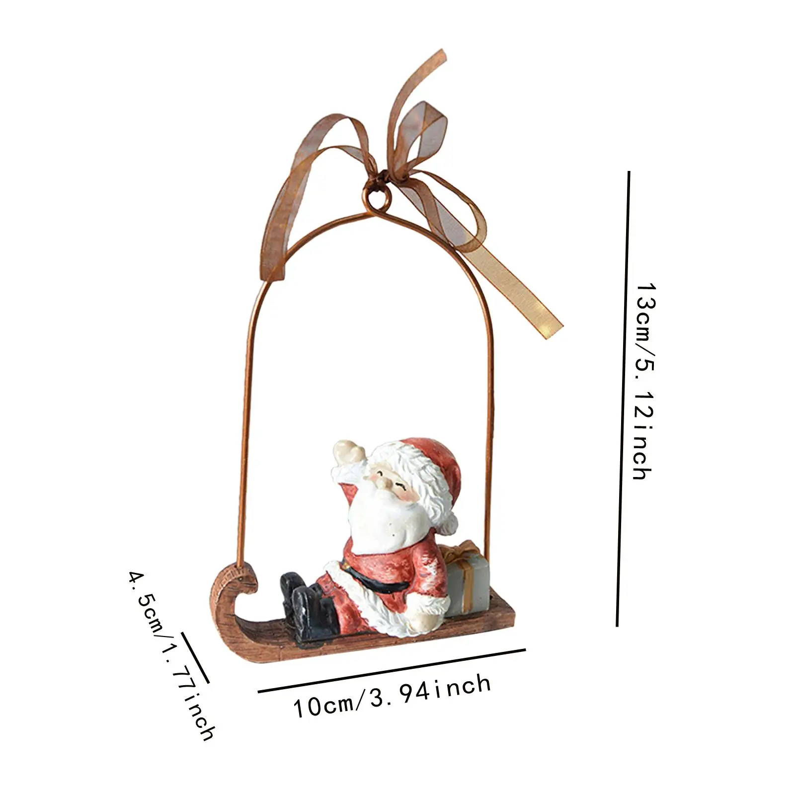 Рождественский подвесной орнамент подвесное украшение из смолы для семейных