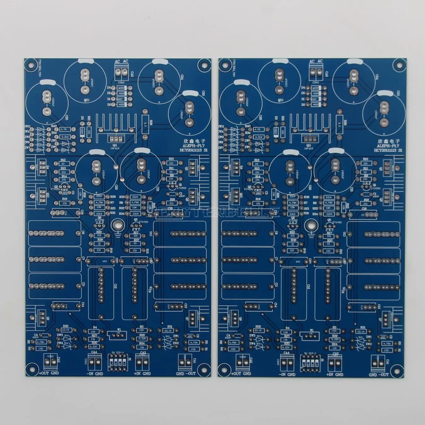 

1 Pair Pure Class A Fully Balanced HiFi Preamplifier PCB Board Based on Pass Aleph P1.7 Circuit
