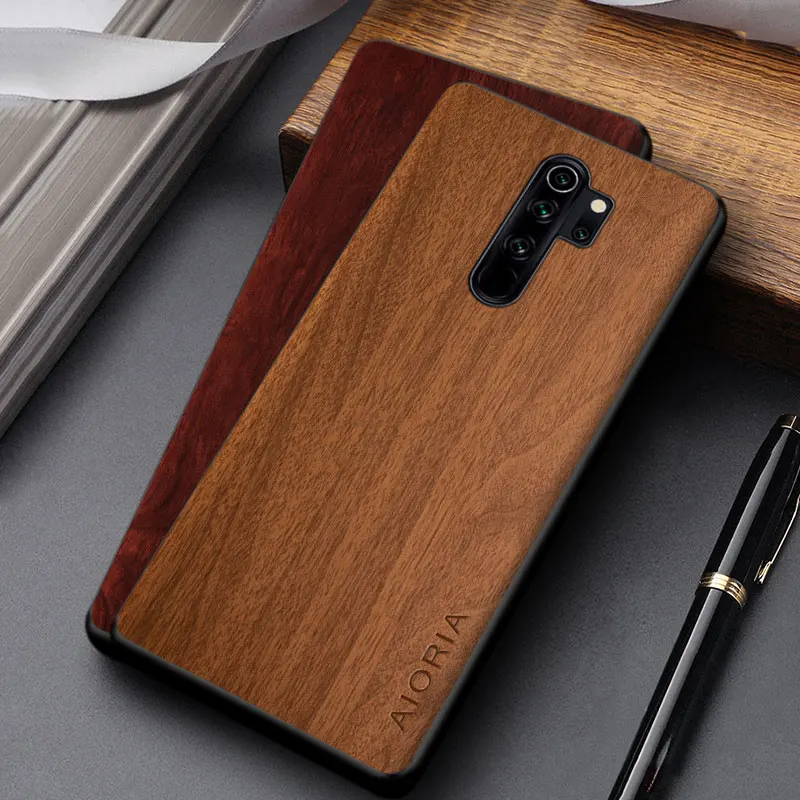 

case for Xiaomi Redmi Note 8 Pro 8 2021 8T 8A funda unique design lightweight anti scratch wood pattern PU leather Phone Cover