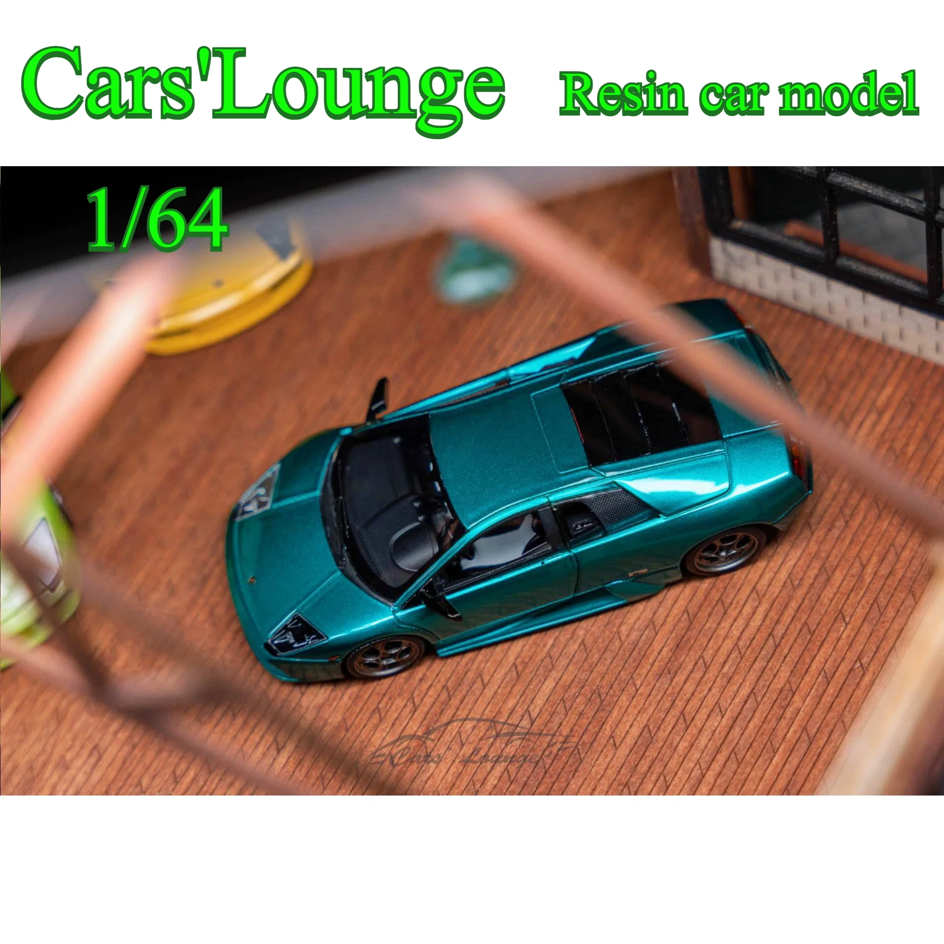 Фото Оригинальная реплика модели автомобиля Cars'Lounge 1:64 из смолы Murielago - коллекционный предмет для взрослых, предмет для демонстрации, подарок для мальчиков. №2