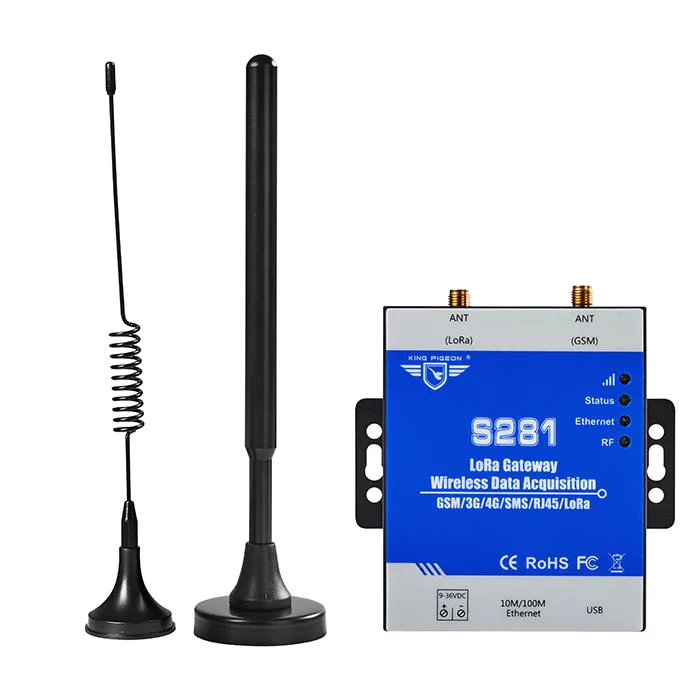 

BLIIOT S281 LORA Wireless Data Acquisition Gateway Monitoring System for Aquaculture