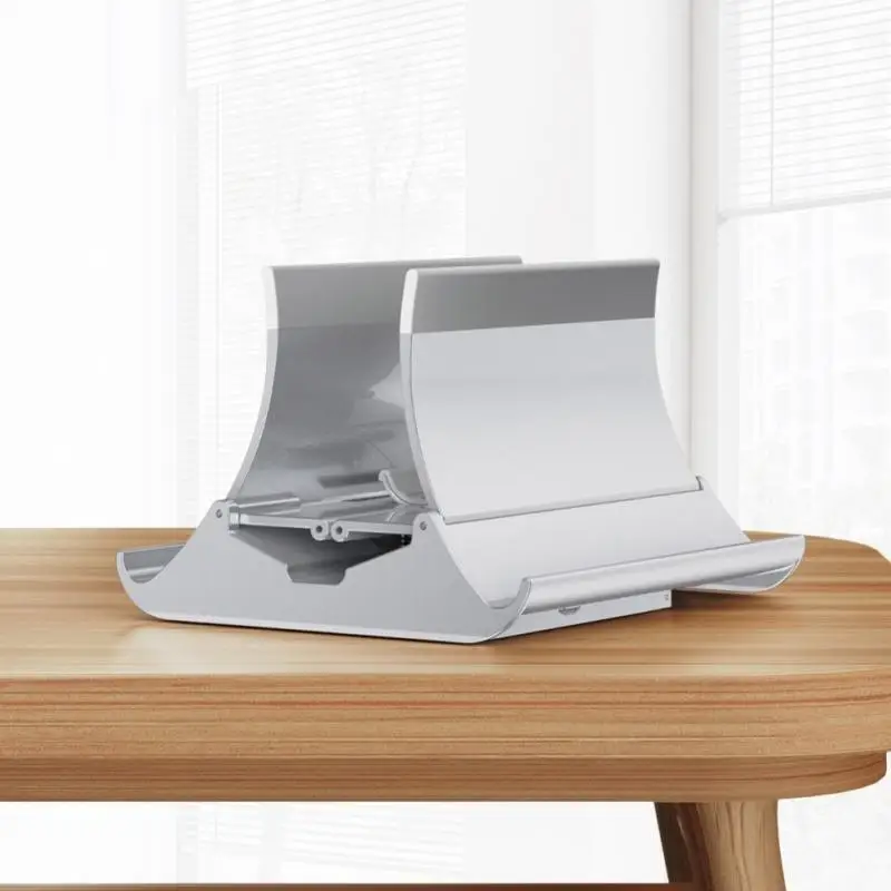 

Universal Vertical Laptop Holder Vertical Storage For MacBook Tablet PC Home Office Gravity Storage Bracket Laptop Stand