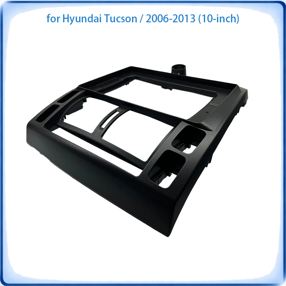 Фото Рамка для автомагнитолы Hyundai Tucson 2006-2013, 10 дюймов, с проводкой и кабелем питания, аксессуары для авто, Plug & Play №3