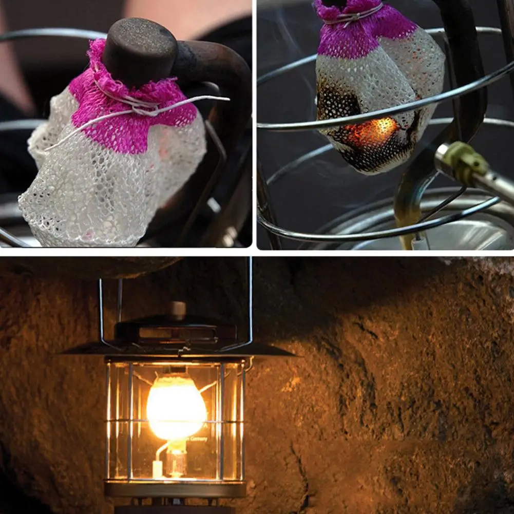 10 шт. марлевая сетка ковры для газовых фонарей кемпинга нерадиактивные не