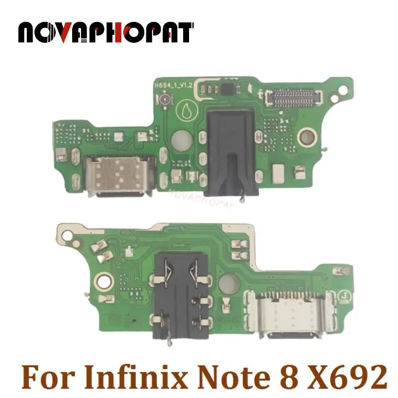 Novaphopat для Infinix Note 8 X692 USB док-станция зарядное устройство разъем наушников аудио