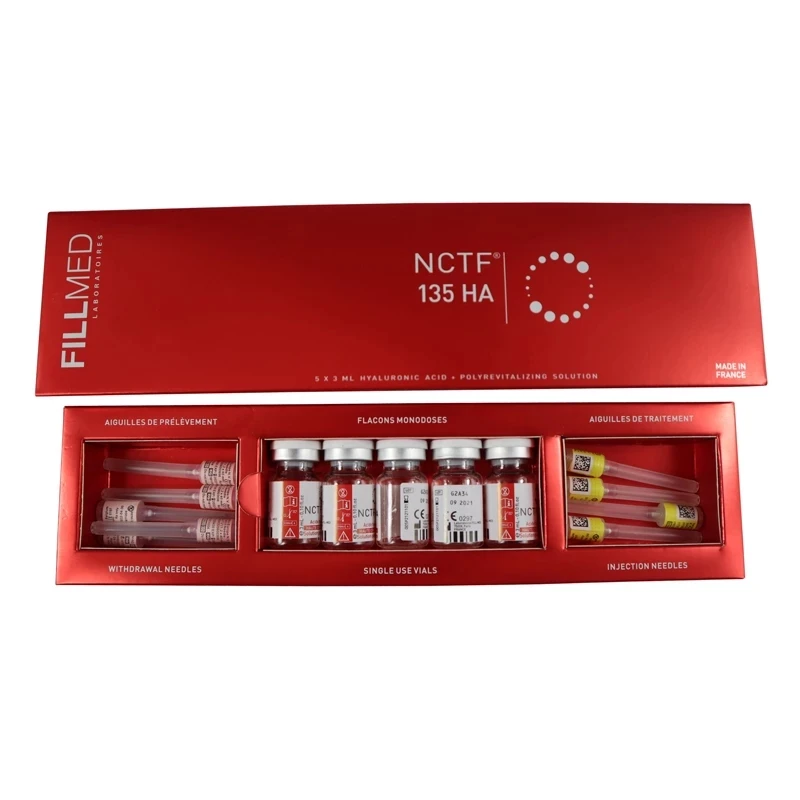 

2022 New Fillmed NCTF 135 HA (5x3ml) Anti-Wrinkle Increase Collagen Production Face Lifting