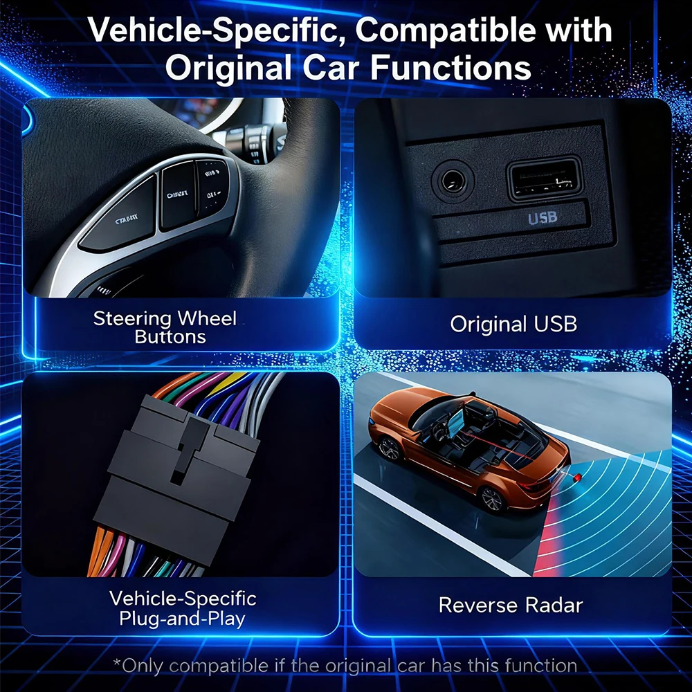 Фото Android 16 2Din Carplay Android Auto 4G WIFI Автомобильное радио для Toyota Prius XW50 2015-2020 GPS DSP Сенсорный экран Мультимедиа Авторадио №3