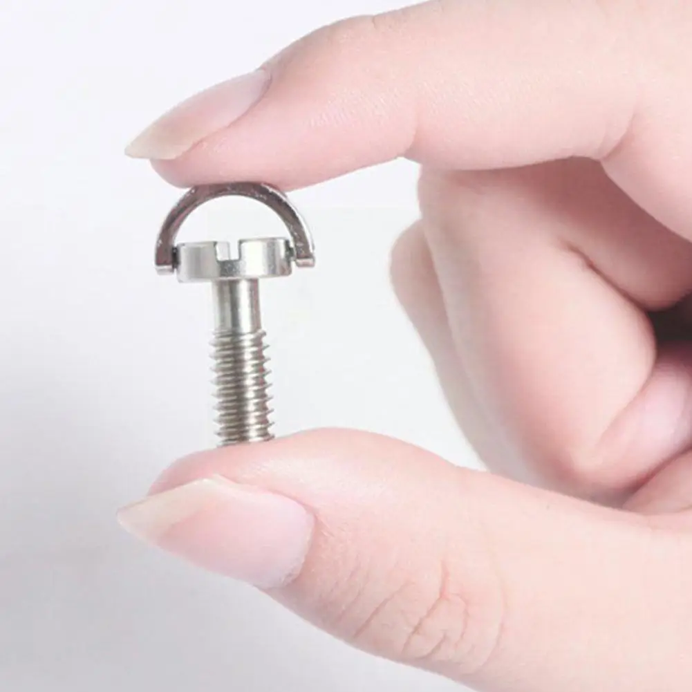 

1/4-inch Camera Screw Steel Tripod Quick-mounted Screws Plate Lengthened Fast-dismantling Screws Groove Word K5l4