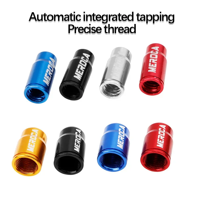 1 пара крышек клапана для велосипедных шин MTB из алюминиевого сплава AV FV Schrader Presta