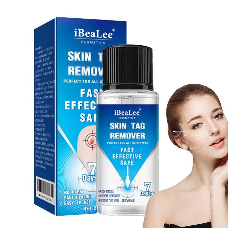 

Wart Remover 20ml Fast-acting And Effective Skin Tags Removal Face Foot Care Liquid For Warts Moles Corns On Contact Easy