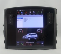 10 4 tesla style vertical screen android 9 0 six core car video radio navigation for mitsubishi pajero v93 v97 2007 2016