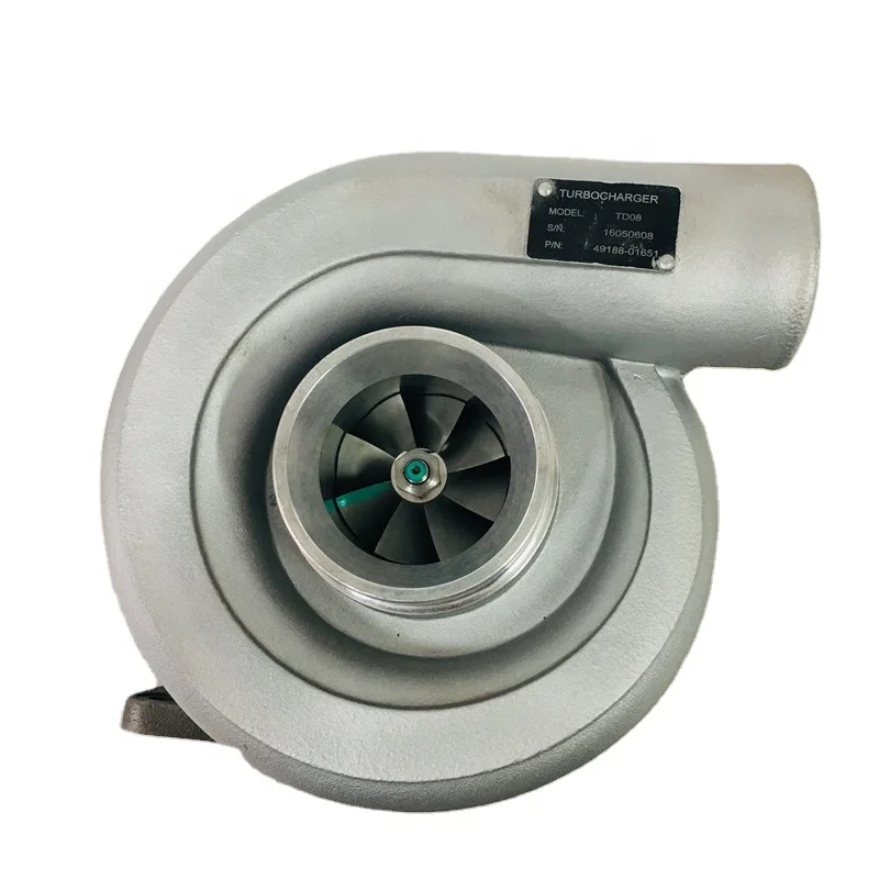 

TD08H Turbocharger Apply To Mitsubishi MFTBC Excavator 6D22T With 6D24T Engine 49188-01651 01281 01285 ME158162 ME150485