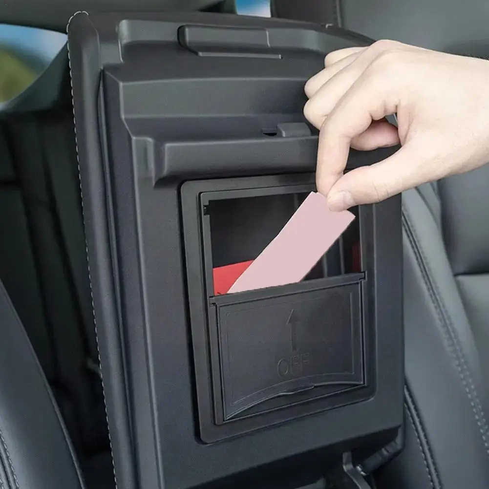 

Органайзер для центральной консоли автомобиля Tesla Model 3 Y, подлокотник для хранения скрытых аксессуаров, подлокотник для автомобиля 2017-2022 Bo H6M0