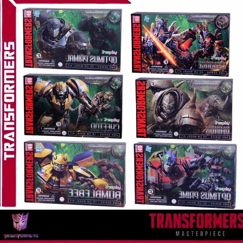 Hasbro Yolopark Transformers Rise of The Beasts Cheetor Optimus Prime Bumblebee и другие трансформаторы для сборки