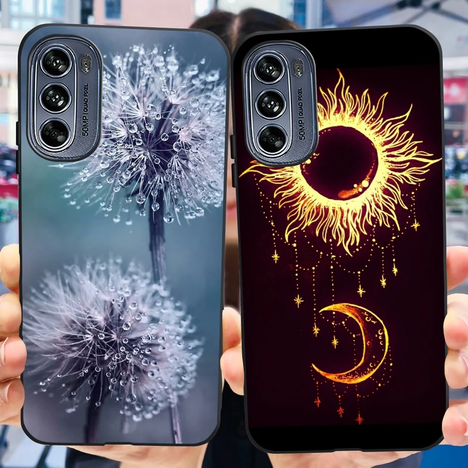 For Motorola Moto G62 5G Case New Fashion Painted Cover Shockproof Soft TPU Phone G 62 MotoG62 Fundas Coque