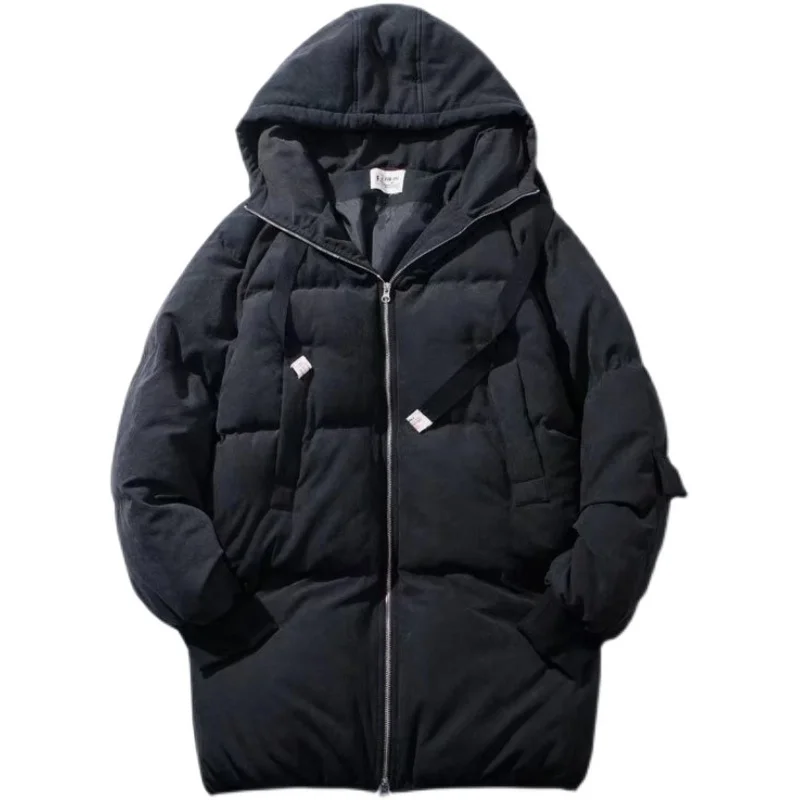 Parka Men Coats 2021 Winter Jacket Men Thicken Hooded Waterproof Outwear Warm Coat Casual Mens Jackets Overcoat Fur Thicking