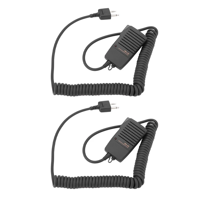 

2x ручной микрофон для Icom Ic-V8 V85 V82 Ic-T2H T8A 2At W32A E90 Radio