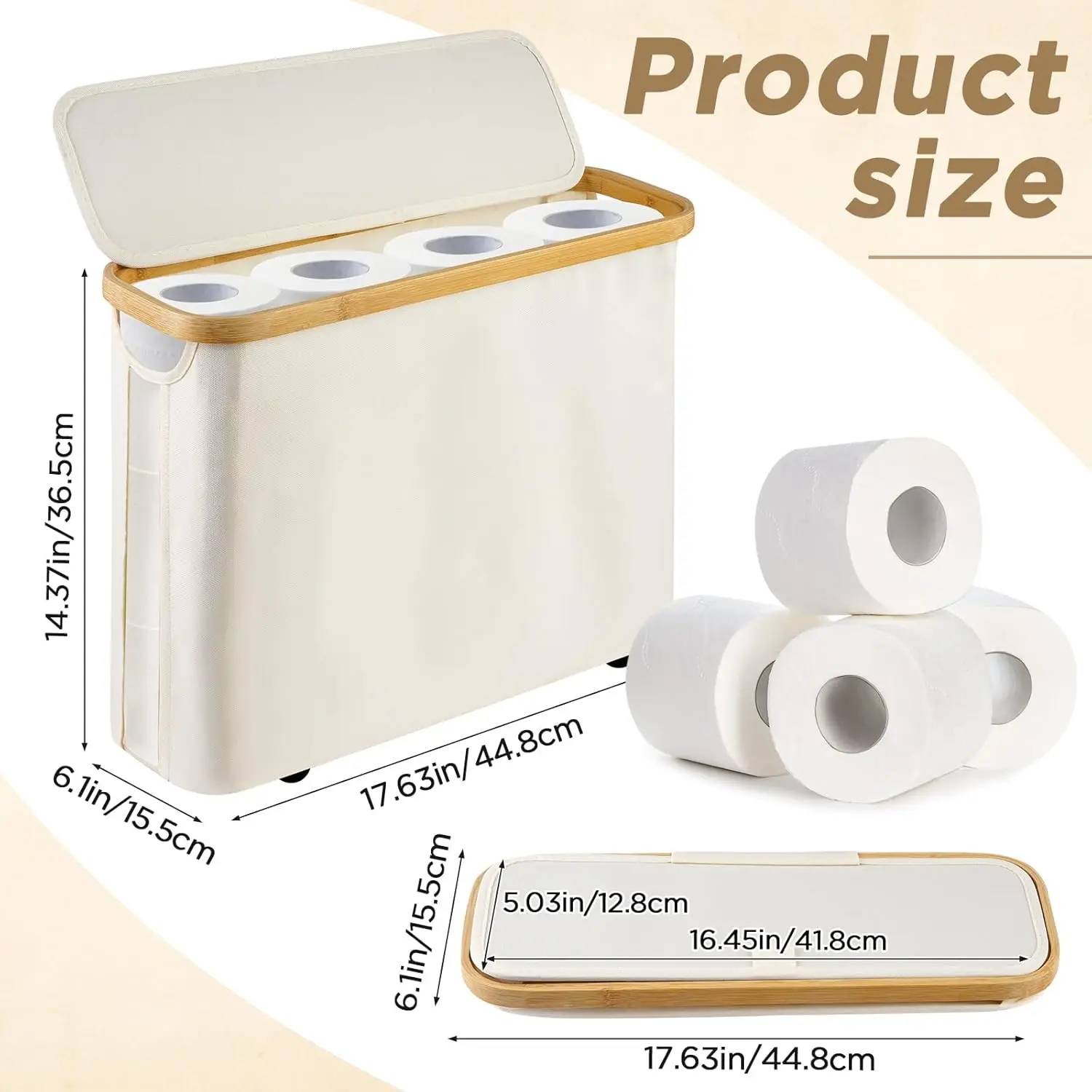 

Держатель для туалетной бумаги из бамбука