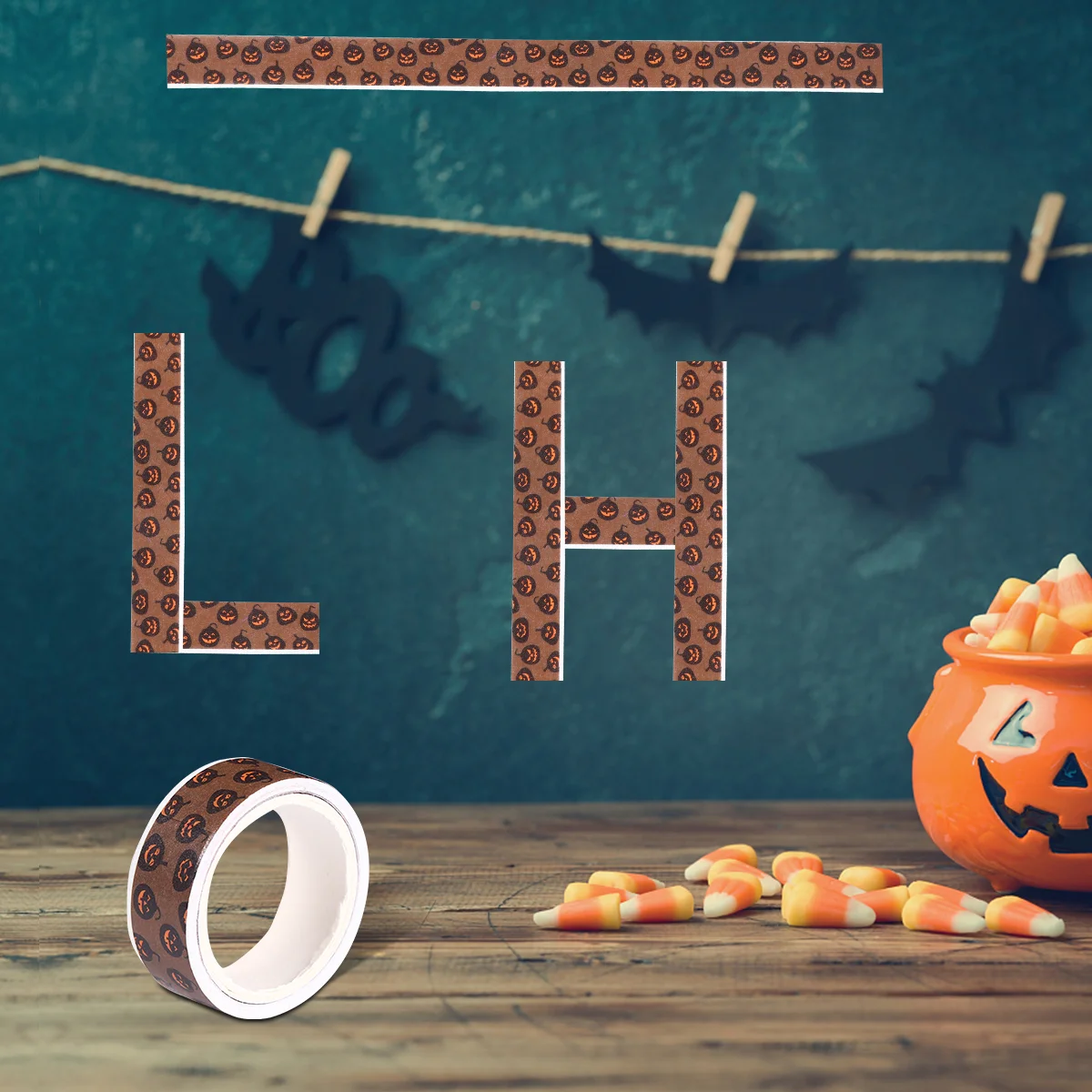 

Tape Washi Wrapping Scary Craftspattern Ribbon Tapes Decorative Diy Stickers Decorating Pumpkin Craft Paper