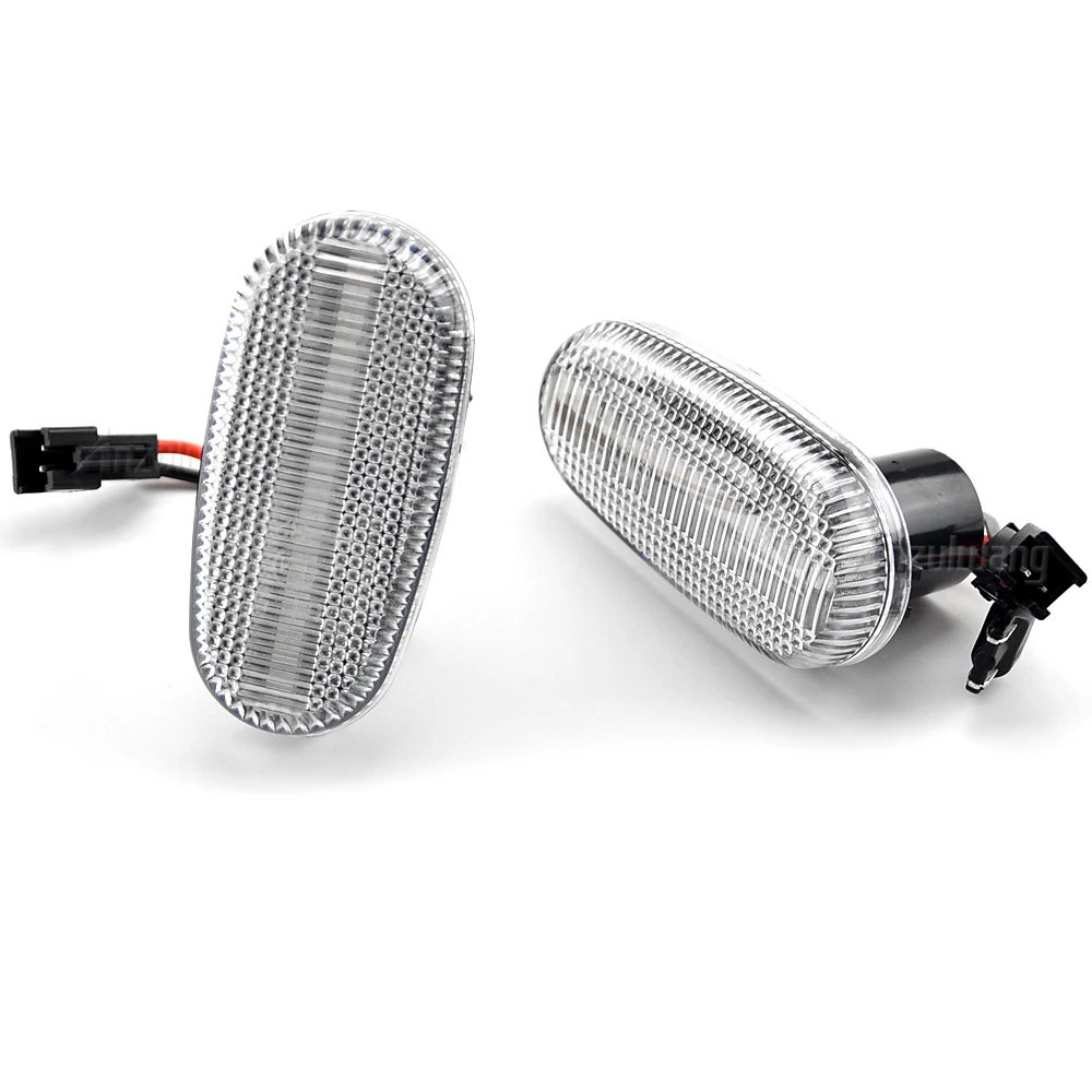 

2PCS Dynamic LED Side Marker Light For Alfa Romeo Mito 147 GT Sequential Turn Signal Blinker Indicator Lamps For Fiat Bravo 198