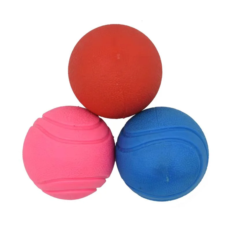 Игрушечный мяч для собак устойчивый к укусам зубы молара прыжков плюшевый малый