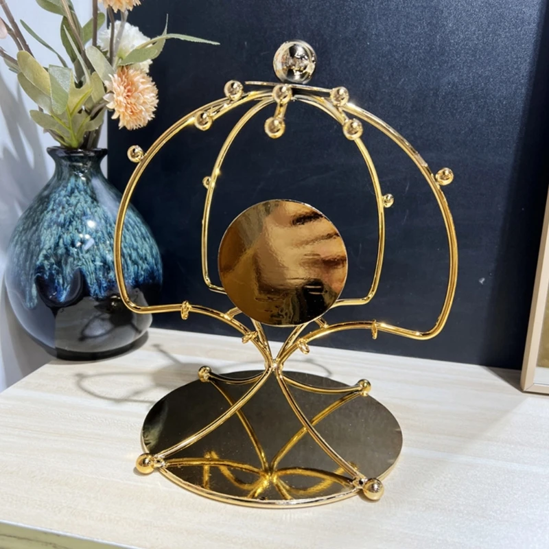 

Princess Beads Dsiplay Rack Metal Gold Crystal Headbands