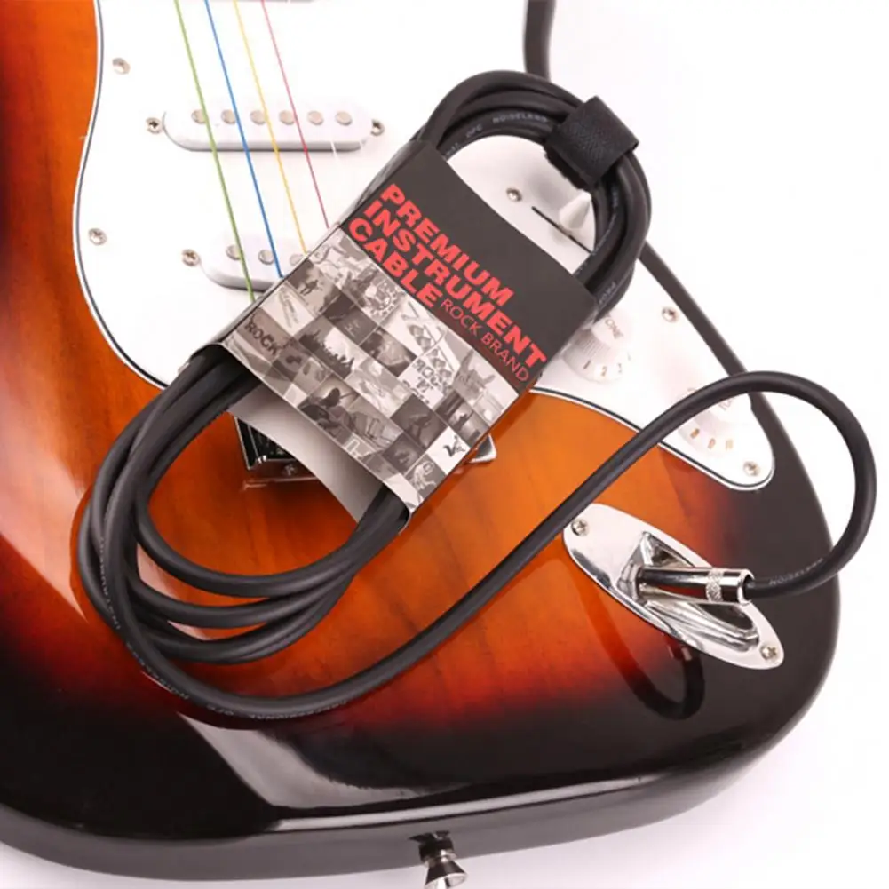 Кабель для электрогитары кабель инструментов двойной экранирующий прямой